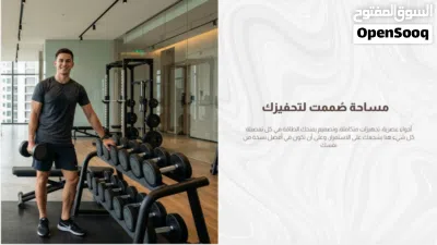 شقة غرفة وصالة بموقع مميز بالعذيبة one bedroom apartment in a prime Al Azaiba location. 3
