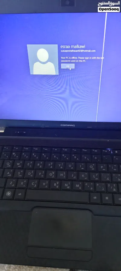 لدي لابتوبات مستعملة للبيع: Dell: شغال وبحالة ممتازة، لا يوجد أي مشاكل HP Compaq: شغال وبحالة جيدة 2