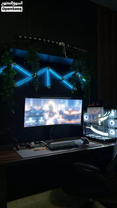 شاشه ns gamer 34 inch الترا وايد (كيرڤ) 2