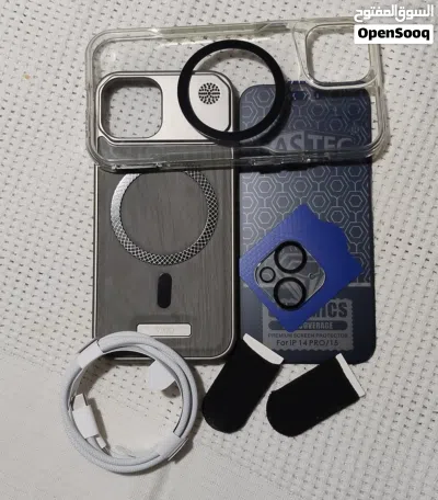 iPhone 15 2cover and data cable and screen guard protection 3