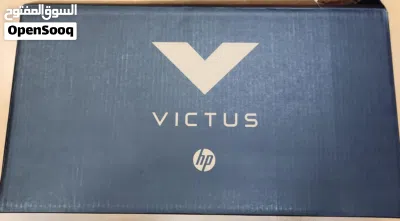 للبيع لابتوب جيمنق Hp victus Gaming 15.6 144 hz ryzen5 16 DDR5/512SSD/3050 6GB RTX 4