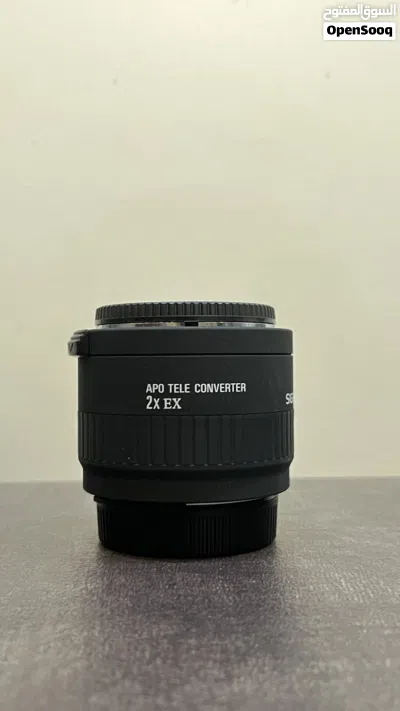 للبيع نيكون 3400d مع عدسة سيجما 70/200 f/2.8 مع ادابتر سيجما x2 4