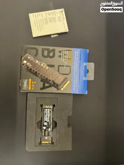 للبيع: WD_BLACK SN850 NVMe SSD 1TB مع Heatsink 4
