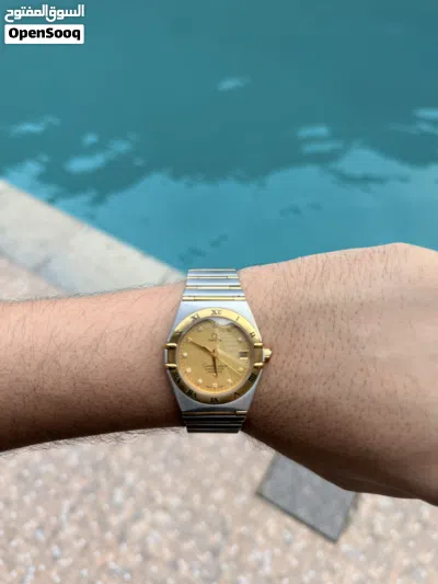Omega Constellation Diamond Dial Full bar 3