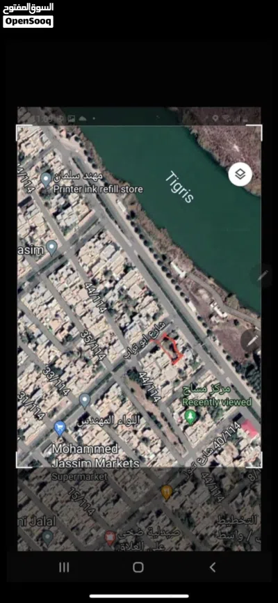 قطعه ارض الكوت، تموز ، شارع ابو تراب 3