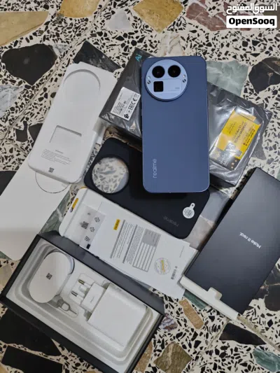 ريلمي gt 8 pro لون ازرق نسخة عالمية ذاكرة 512 شرط الملحقات والكفر ممستخدمة حال الوكالة للبيع السعر 4