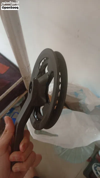 كرانك امامي من شركة بي توين اصلي ديكاتلون 152 Decathlon front crankshaft from B-twin 152 2
