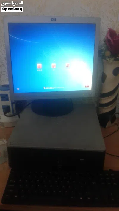 hp compac dc5800 pc and canon printer كومبيوتر اتش بي وطابعه كانون 2