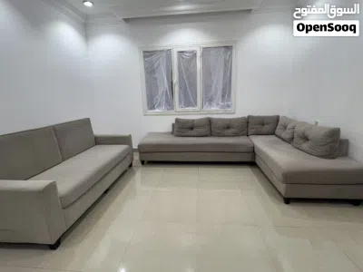 طقم جلوس كورنر كنب من بنتا و كنبة ثلاثية 4