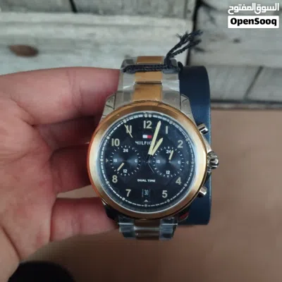 ساعات اصلية جديده بالكرتونه مع كامل مرفقاتها غير مستعمل وغير ملبوس 3