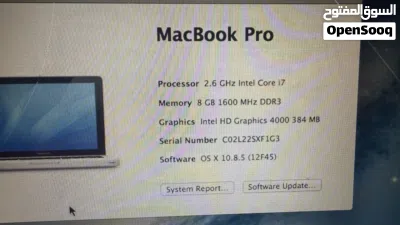MacBook Pro 8RAM 1TB 3