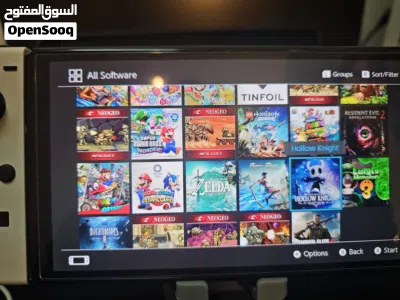 نينتندو سويتش OLED اوليد أبيض مهكر 4