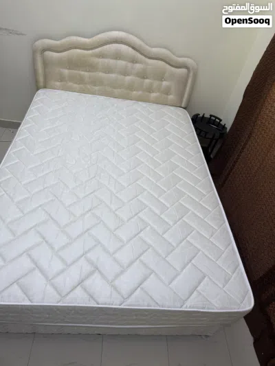 Double size bed is available in a very good condition. OMR 55 2