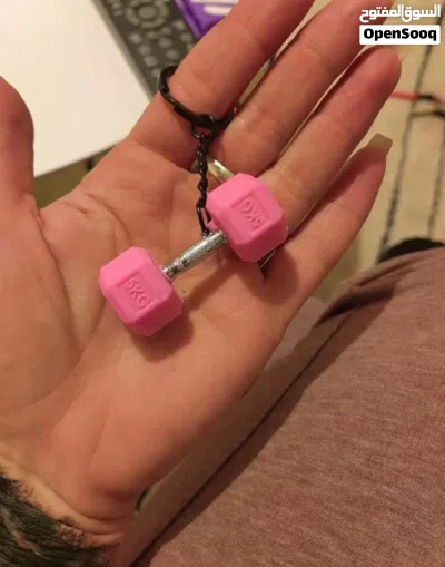 DUMBELL DESIGN KEYCHAIN 4