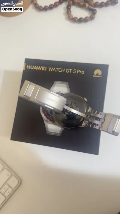 للبيع ساعة Huawei Watch GT 5 Pro 46mm Titanium الأصلية بحالة ممتازة 2