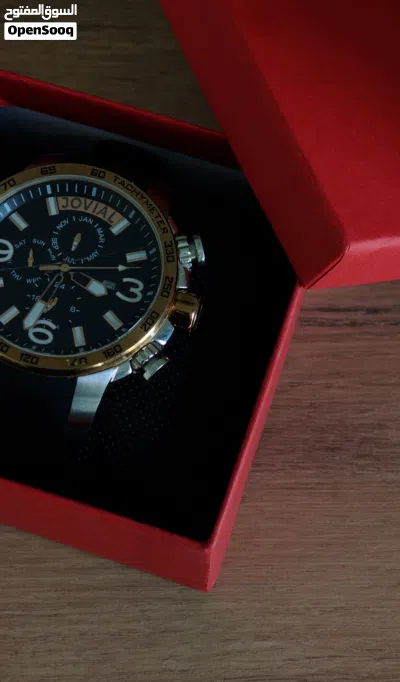 للبيع! ساعه ماركة Jovial السويسرية اقرأ الوصف Jovial, Swiss Quality, Original, Men's Watch, Quartz, 2