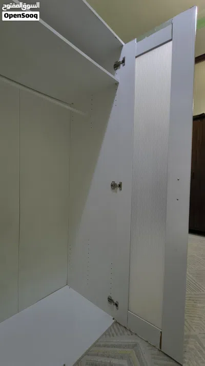 Used (IKEA) 2-Door White Wardrobe 4