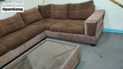 طقم كورنر مع طاوله للبيع 3