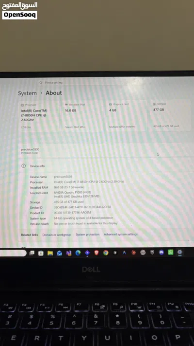 Dell precision 5530 2