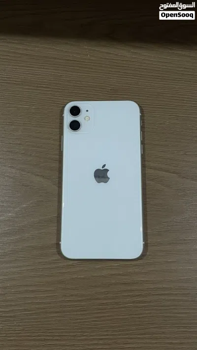 آيفون 11 ابيض مساحه 128 جيجا نظيف استخدام بسيط White iPhone 11 128GB clean 3