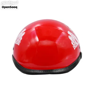 Half Face Scooter/Motorbike Helmet - Red Color AK 2