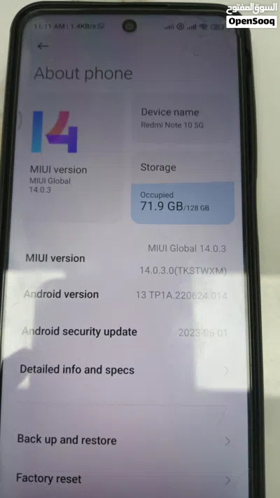 Redme note 10 4