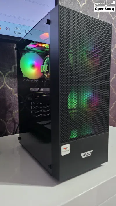 للجادين فقط GAMING PC i5 / RX580~8GB / RAM~16GB / M.2~512GB NVme /PSU 7OOW 4