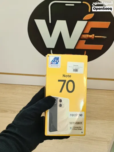 Realme note 70 ROM:128 RAM:4GB Colour: obsidian black RMX5313 3