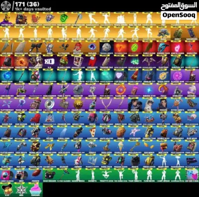 حساب فورت نايت شيطون و نوادر قريب 700 سكن بيعه مستعجلهه عينك على الوصف 2