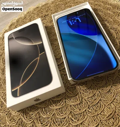 iPhone 16 pro max 256G middle East /Natural Desert 95% Health 3