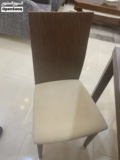 طاولة سفرة خشب ست كراسي 2