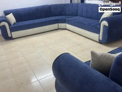 طقم كنب 9مقاعد نظيف جداً وثقيل 2