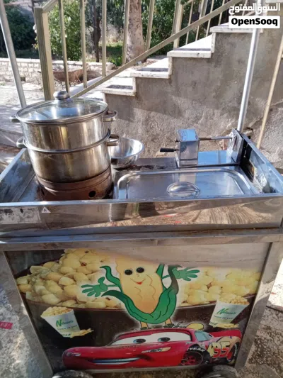 عربية ذرة وبطاطا 4