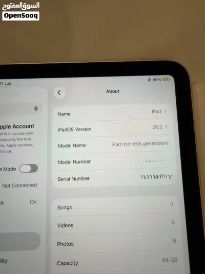 Ipad mini 6 64GB comes with 2nd generation apple pencil 4