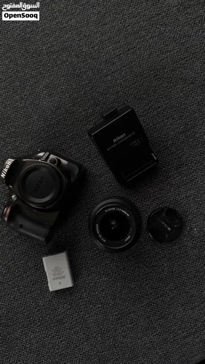 Nikon cameras -D5200 With lenses 2