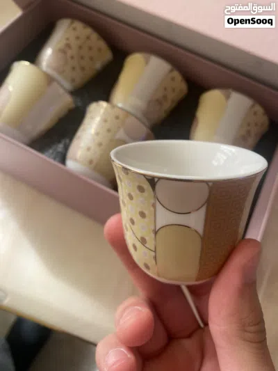 طقم فناجين ، غير مستخدم وجديد 3