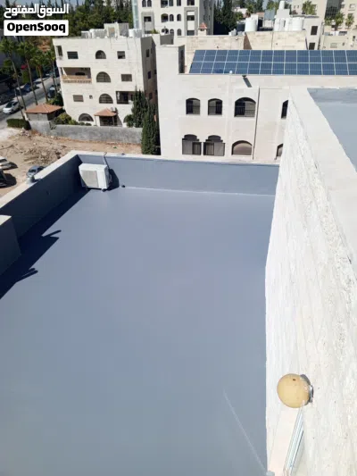 عزل اسطح المنازل والوجهة الحجريه وتنفيذ أرضيات الايبوكسي حسب المواصفات المقاييس 4