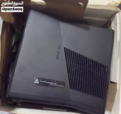 اكس بوكس 360 بقراطيسه كاملة غير مستعمل لون اسود 4