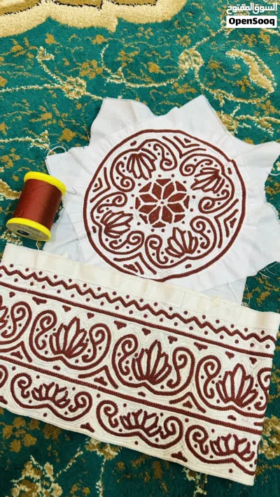 كمة عمانية خياطة يد عمانية 3