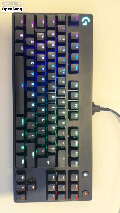 كيبورد Logitech نظيف Logitech G Pro Mechanical Gaming Usb Keyboard - Black 3