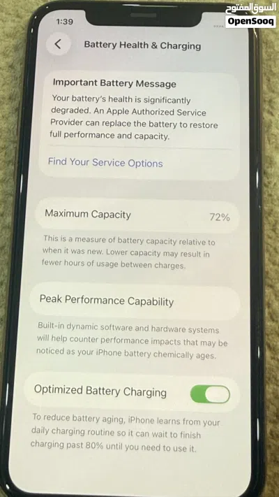 ايفون 11برو Iphone11pro مستعمل،مافيه اي خراب ولا مبدل اي قطعة (غير مفتوح من الداخل كلياً) 3