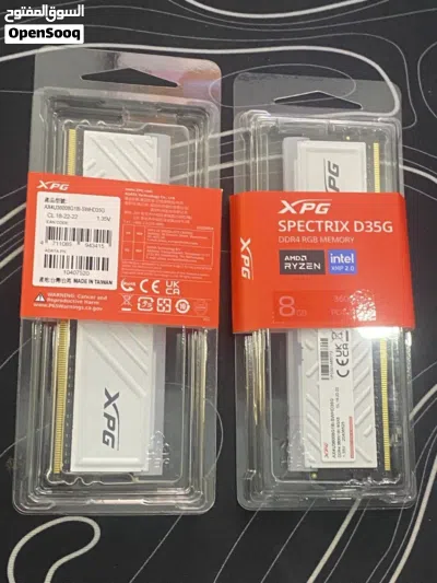 قطعين أو قطعة RAM DDR4 3600MT/s جديد 2