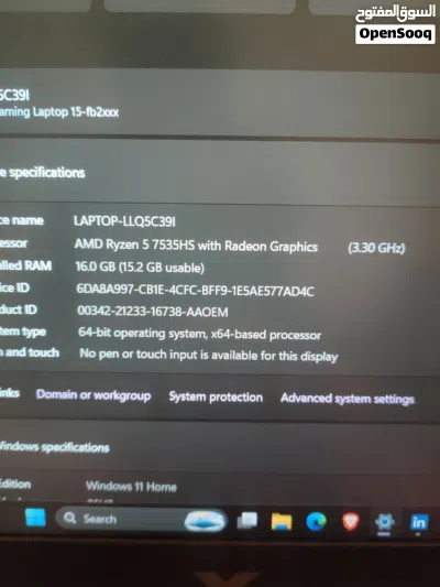 لابتوب العاب Hp 3