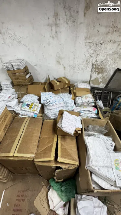 ملابس بيبي صيفي وشتوي ومتوفر جميع المستلزمات من جرابات ابيض وملون المستودع ما يقارب العشرين الف حبه 3