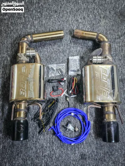 BORLA ProXS-Style Valvetronic Muffler with Everything كاتم صوت بورلا برو إكس إس-ستايل فالفترونيك مع 3