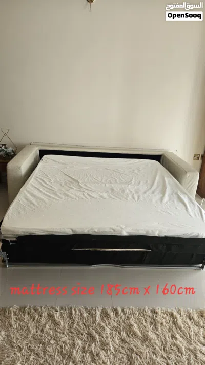 Full Leather Sofa Bed from Marina Home 3