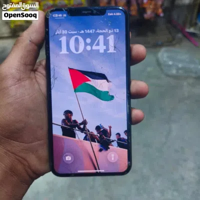 ايفون 11برو ماكس ذاكره 256 يدعم شريحتين مبدل بطاري الكلاسه مفطره 3