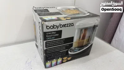 صانعة طعام الأطفال Baby Brezza Deluxe - مستخدم شهر واحد بحالة الوكالة 3