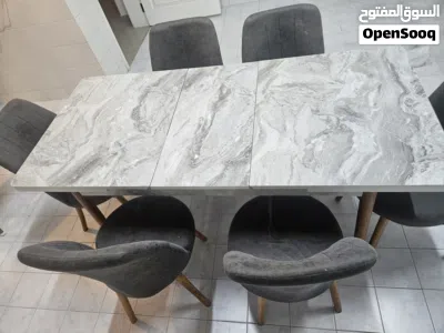Dining table and 6 chairs 2