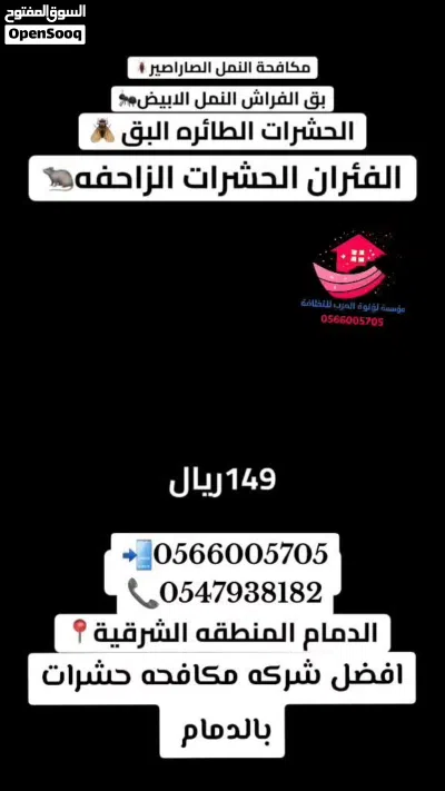 رش مبيدات حشريه لجميع انواع الحشرات بالضمان 4